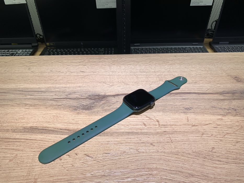 Apple Watch 7 series, 45 mm, зеленый, АКБ80%, 10765/А10