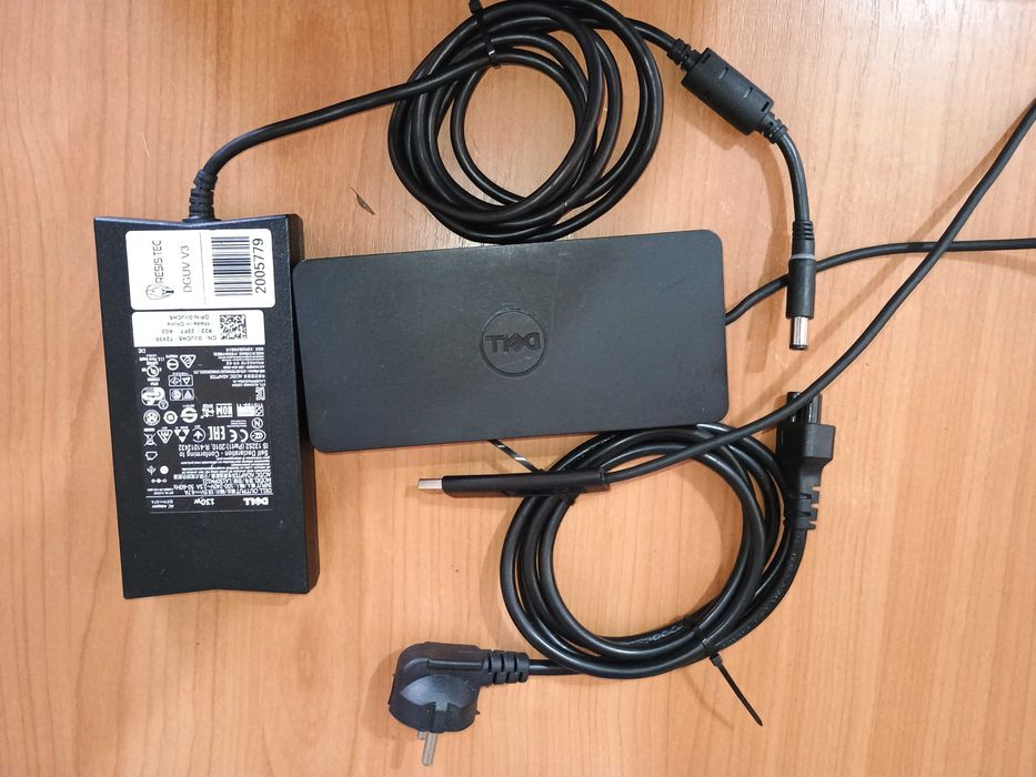 Dell D6000 - Stație de andocare (USB-C) + Adaptor 130W