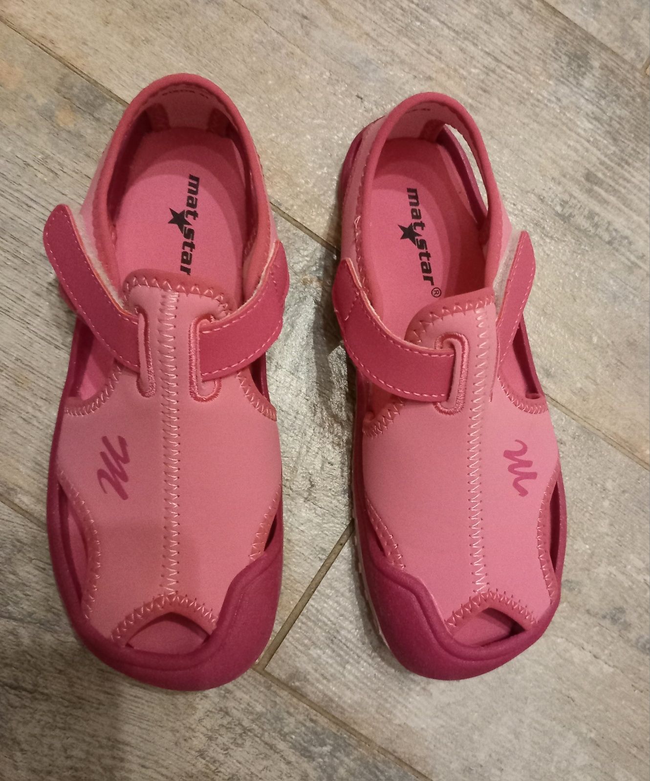 MatStar Детски САНДАЛИ за Момиче PINK/FUCHSIA № 31