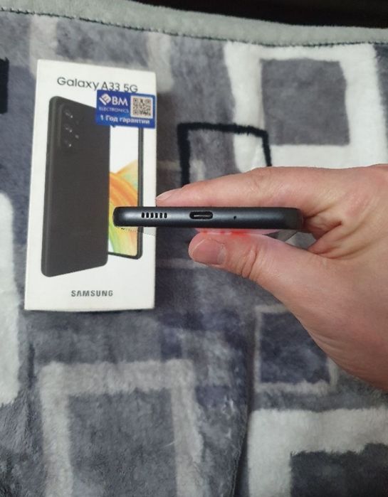 Srochna Sotiladi Samsung Galaxy A33 6+6/128gb 5G Black yengi madel