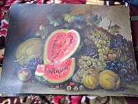 Vand tablou fructe