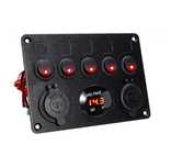 Panou de comanda electric 12V/24V rulota, autorulota, camper