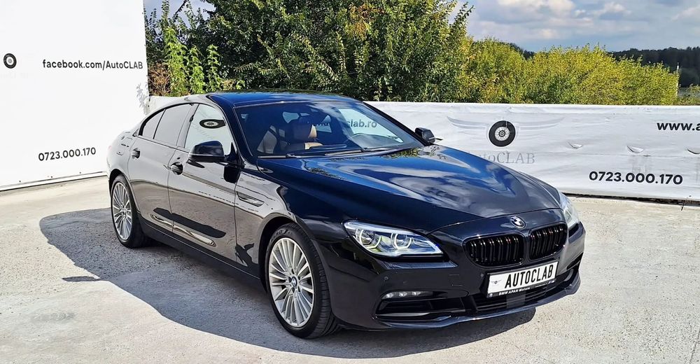 BMW Seria 6 LCI, H-K, Ventilație, Perdele, Impecabil