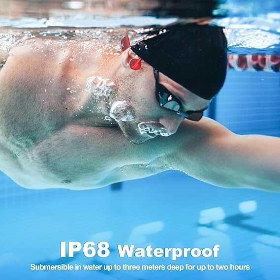 Слушалки Wantek ,костна проводимост, Bluetooth вграден 32GB MP3 плейър