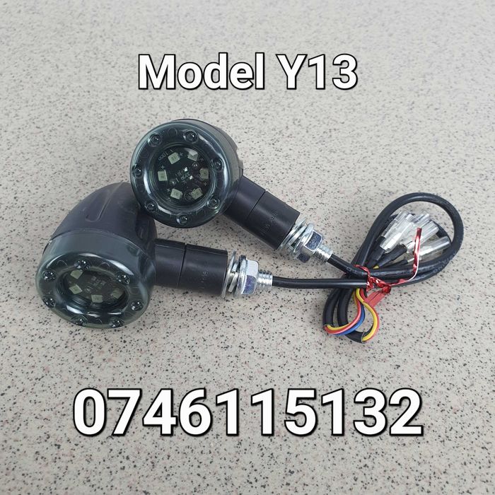 Motocicleta Atv Chopper Semnalizari LED-Semnalizare-Pozitie-Frana- Y13