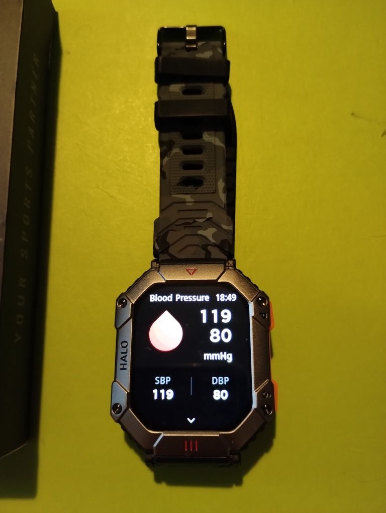 Smartwatch sport KR80 nou,la cutie