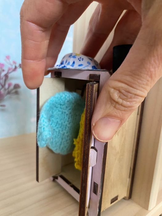 Куклена къща от дърво