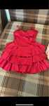 Rochie rosie  + curea