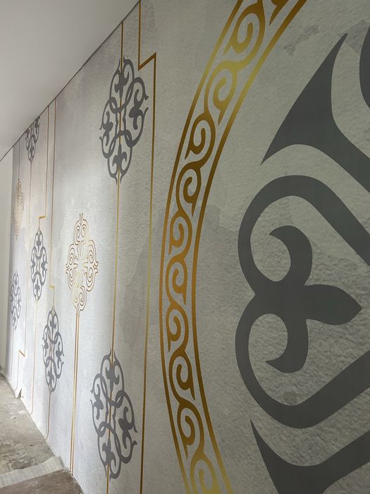 Поклейка Обоев Галтелей