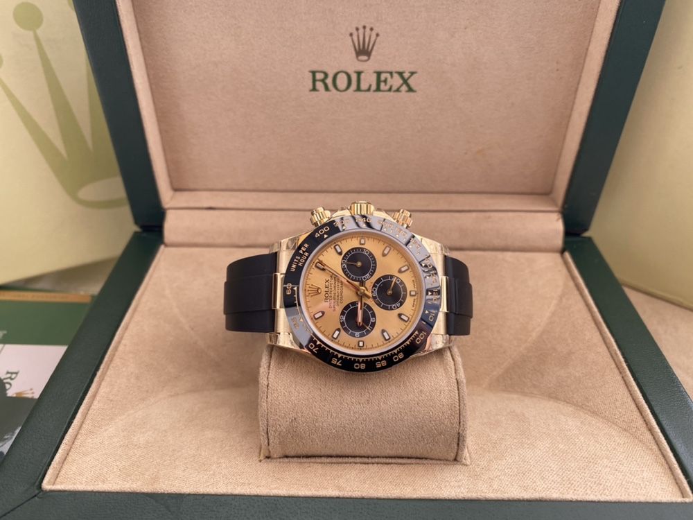 Rolex Daytona Cosmograph Ceramic Gold, Automat Chronograph ETA4130