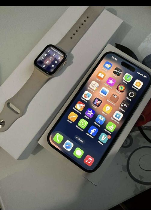 iPhone 16 128 GB plus ceas Apple