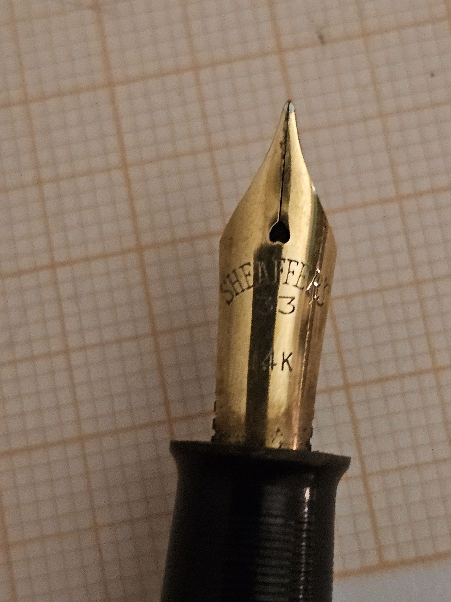 Sheaffer's 33 penita de aur 14 kt