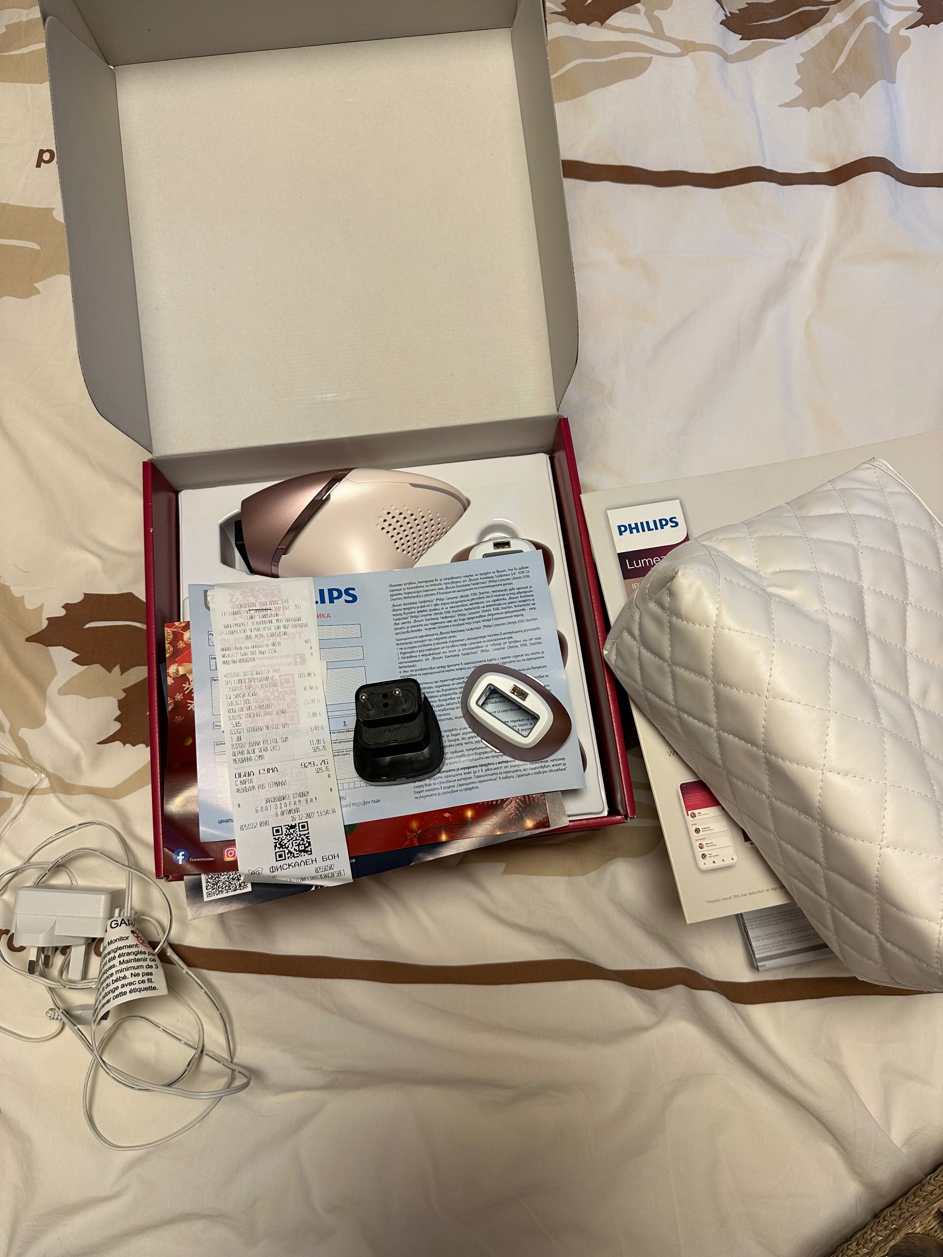Philips Lumea IPL Hair Removal 9000