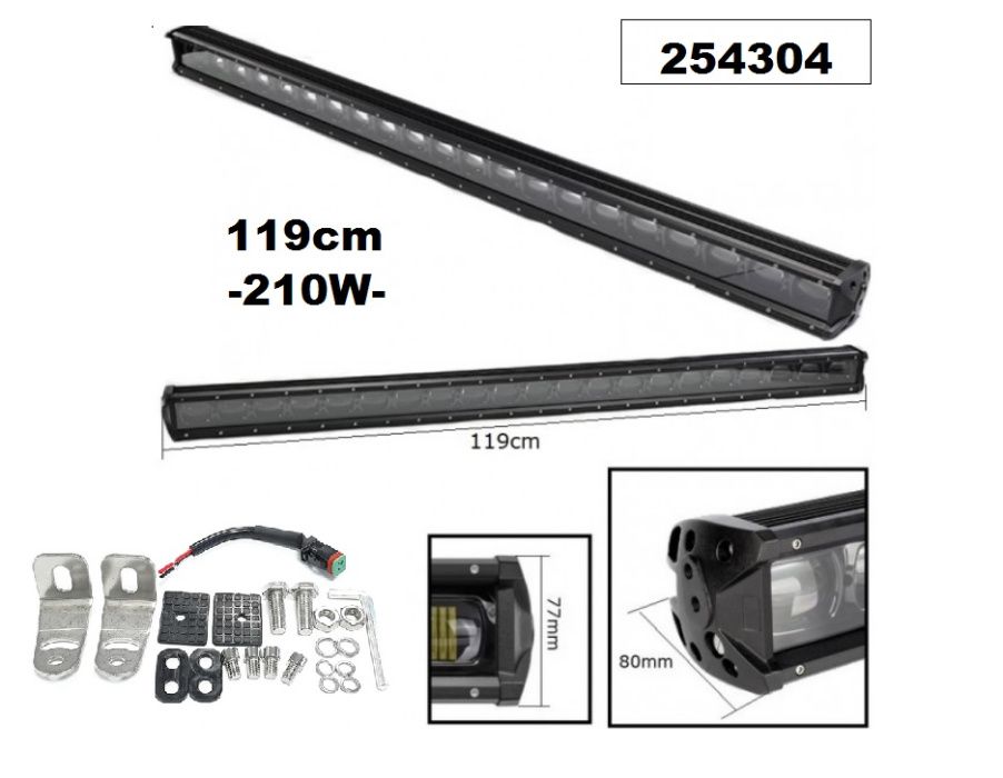 Супер Мощен LED BAR 119cm 240W 12v/24v НОВО ПОКОЛЕНИЕ