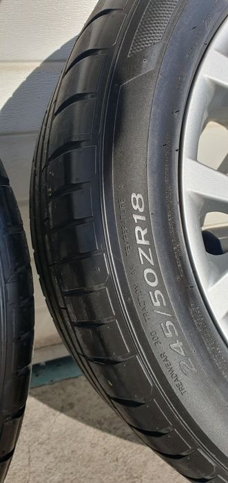 Jante 18 BMW F01 F02 F07 GT E65 Anvelope Hankook 245 50 18