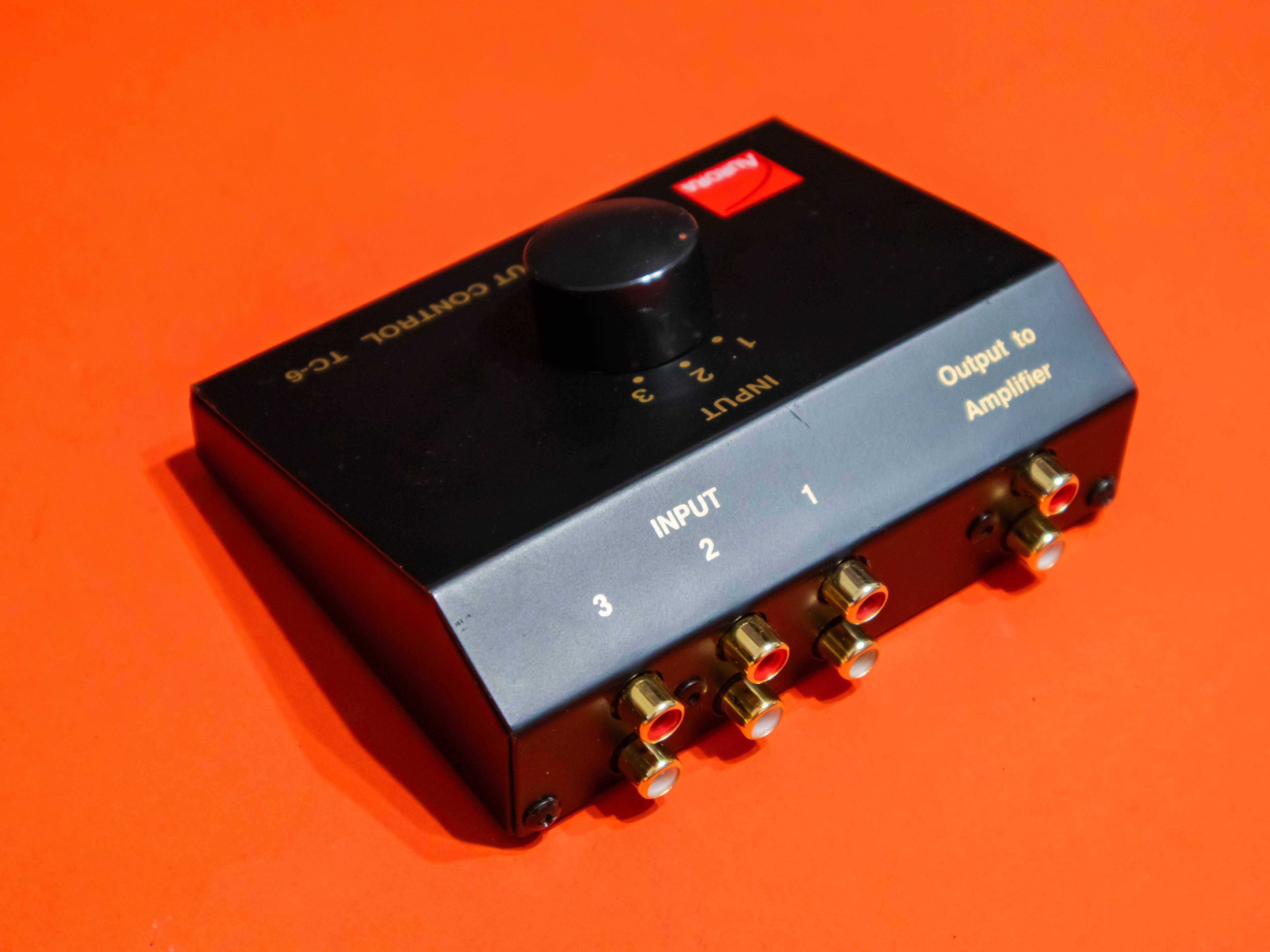 Aurora TC-6 3-канален аудио вход контрол превключвател пасивен