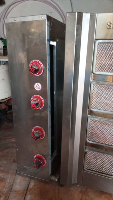 Грильница и вертель газовая