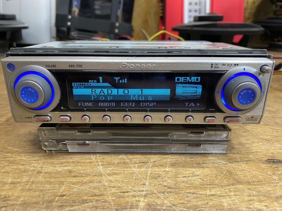 Cd player auto Pioneer ANH P 9R fata aluminiu