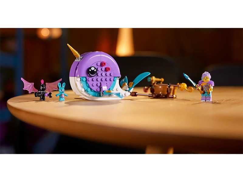 НОВИ! LEGO® DREAMZzz™ 71472 2в1 Нарвалът на Изи Балон с горещ въздух