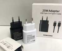 Зарядка Samsung Адаптер питание + кабель для Type-C 25Вт