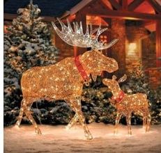 Новогоднее оформление, ветки/гирлянды/ёлки/фигурки