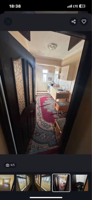 Kvartiraga sheriklikga bir bola olinadi