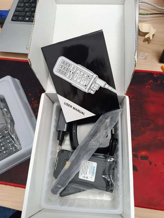 Statie radio IRadio UV98 Plus 10W emisie receptie in banda CB