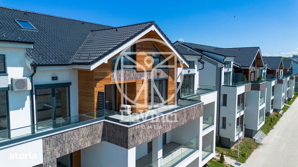 Penthouse 4 camere, 2 bai, terasa, intabulat, contoare montate