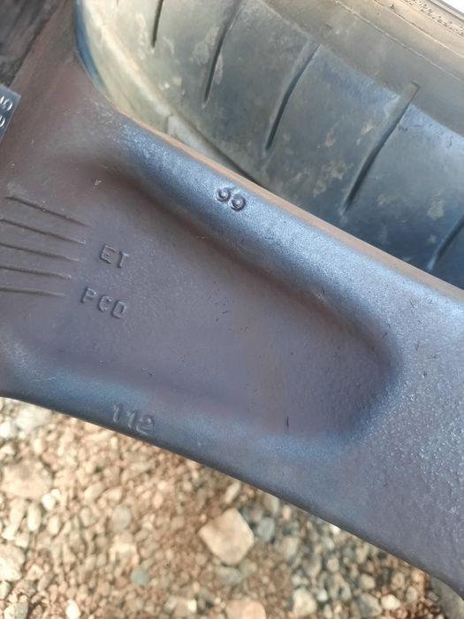 Jante rotor 5x112  cu anvelope