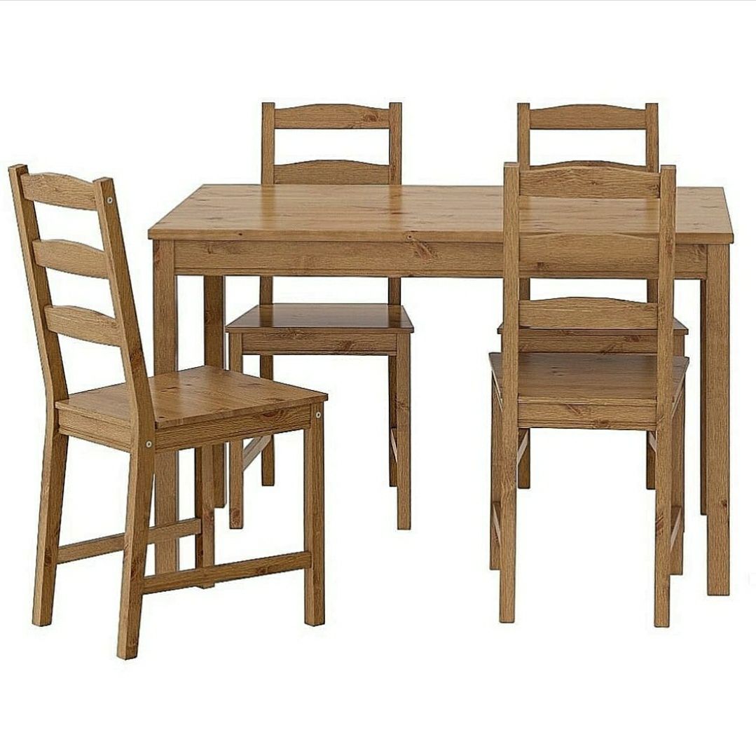 Новый стол и стулья