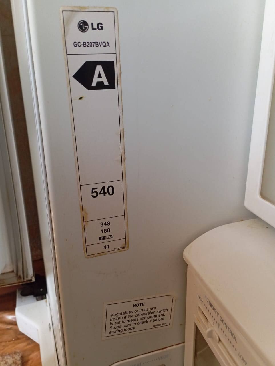 Холодильник LG модель GC-B207BVQA