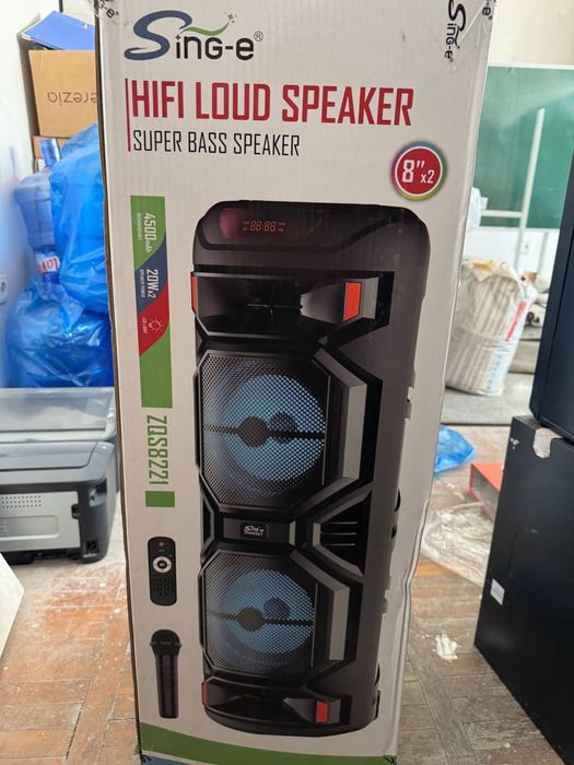 Kalonka mikrafonli hifi speaker loud firma sing-e/ yangi