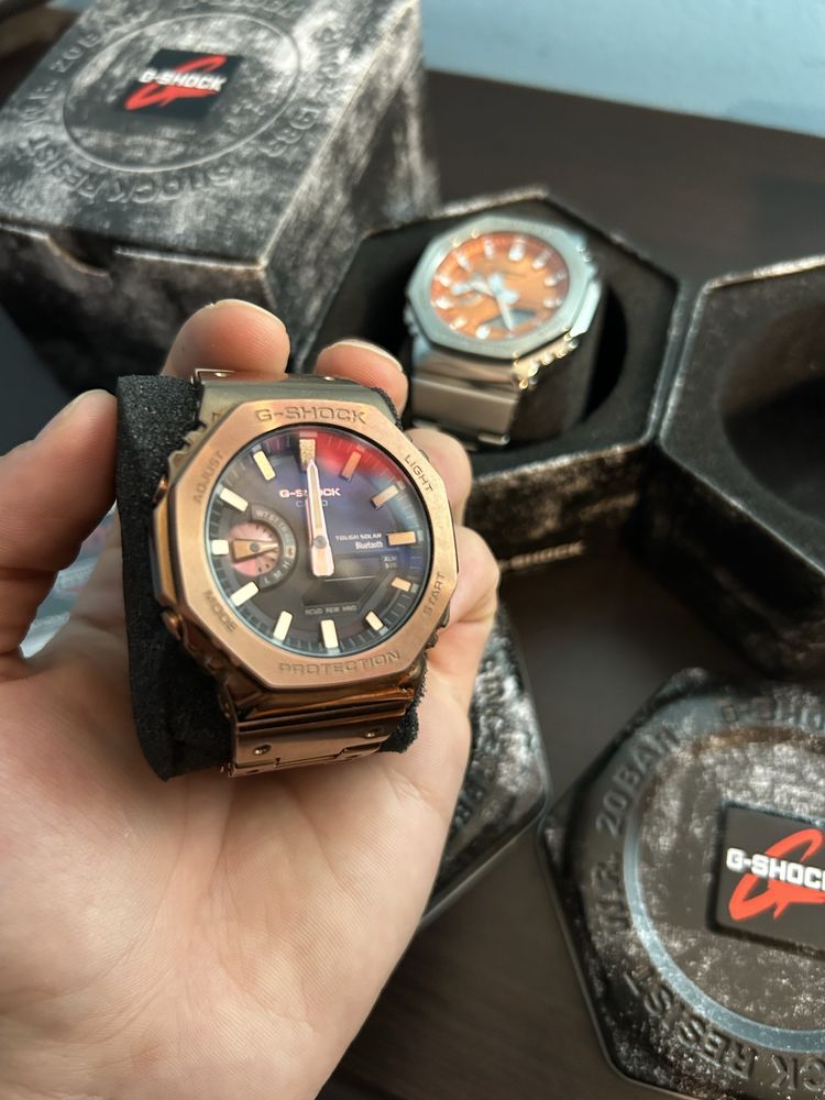 CASIO G-SHOCK GM-2110D-4A и G-Shock GM-B2100GD-5AER