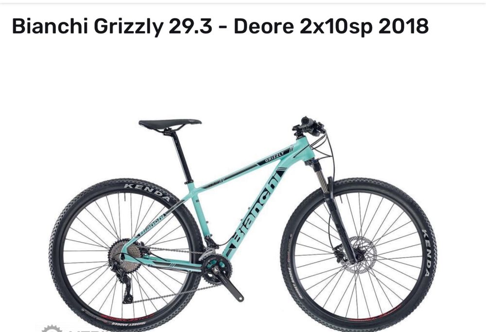 Bicicleta Bianchy Grizzly 29 marime L  ca noua