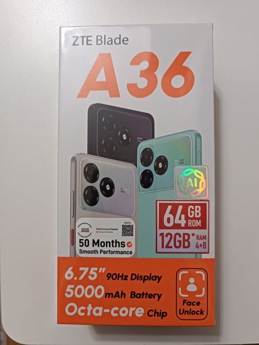 Смартфон ZTE Blade A36