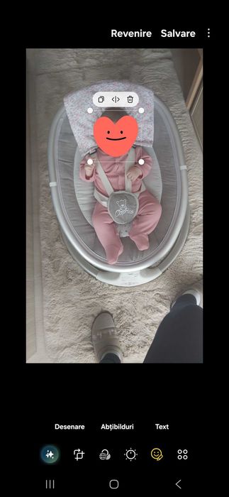 Leagan electric bebe