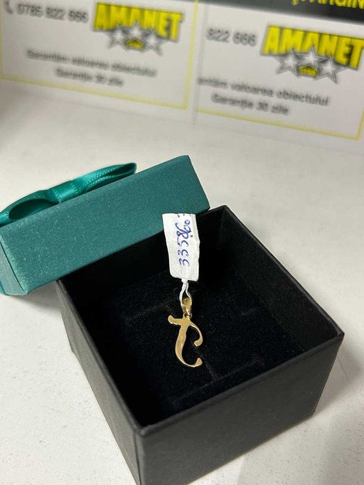 pandantiv aur 14k (m3) staramanet