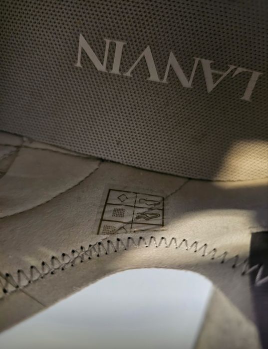 Lanvin flash-x gri autentici