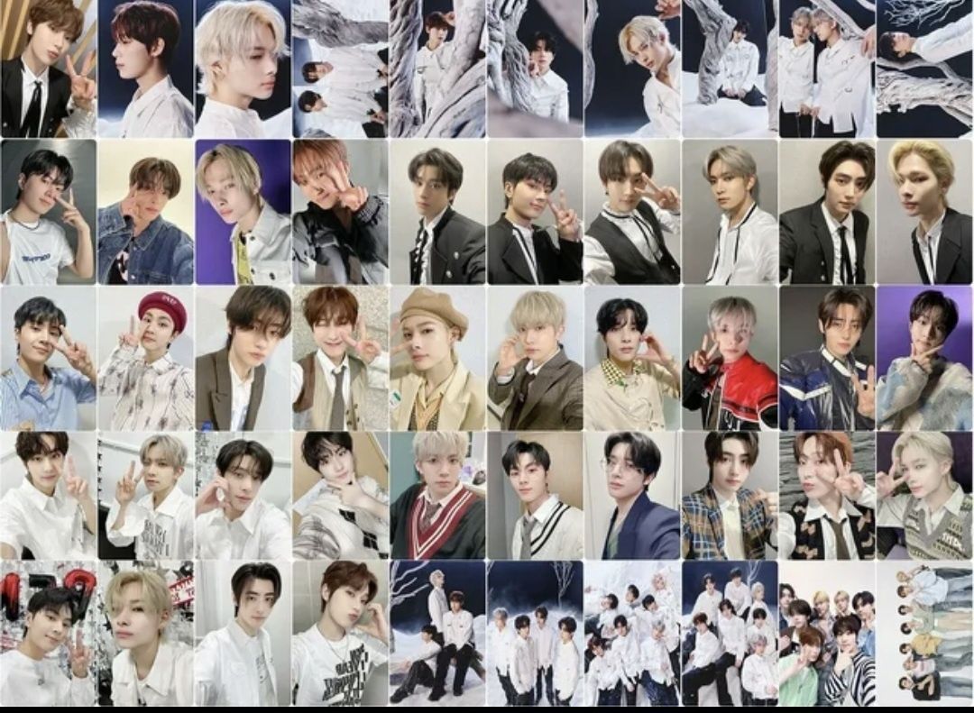 24 картички ITZY enhypen txt Blackpink stray kids