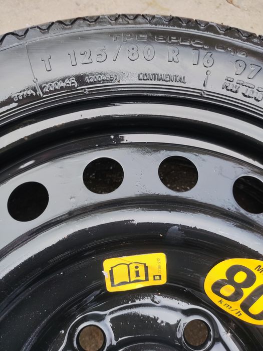 Roată de rezervă slim