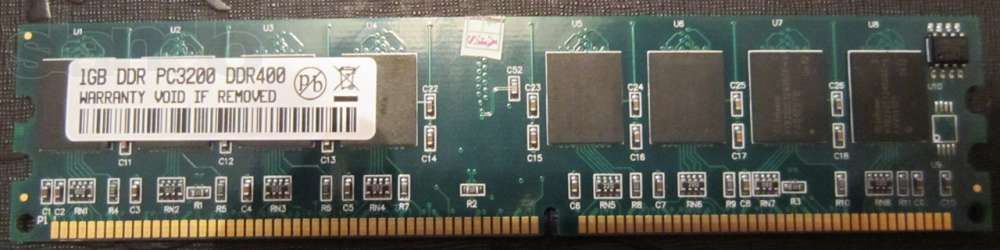 Память DDR1 400 PC3200 1 GB