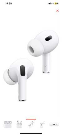 Наушники Apple AirPods Pro 2nd generation (wireless)