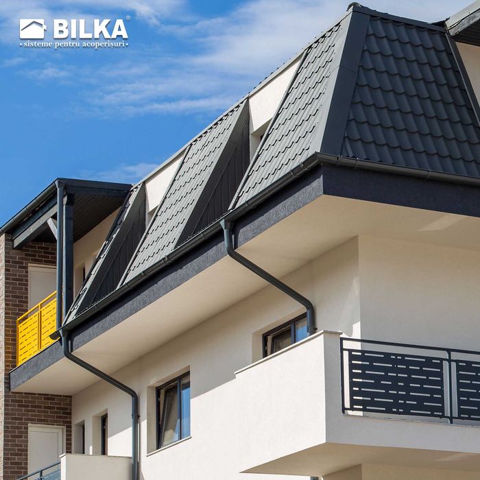 Sistem pluvial jgheaburi si burlane BILKA 30 ani Garantie
