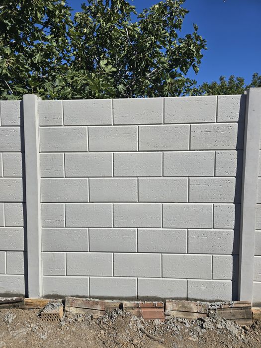 Gard placi de beton