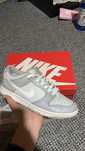 Nike dunk two tone grey