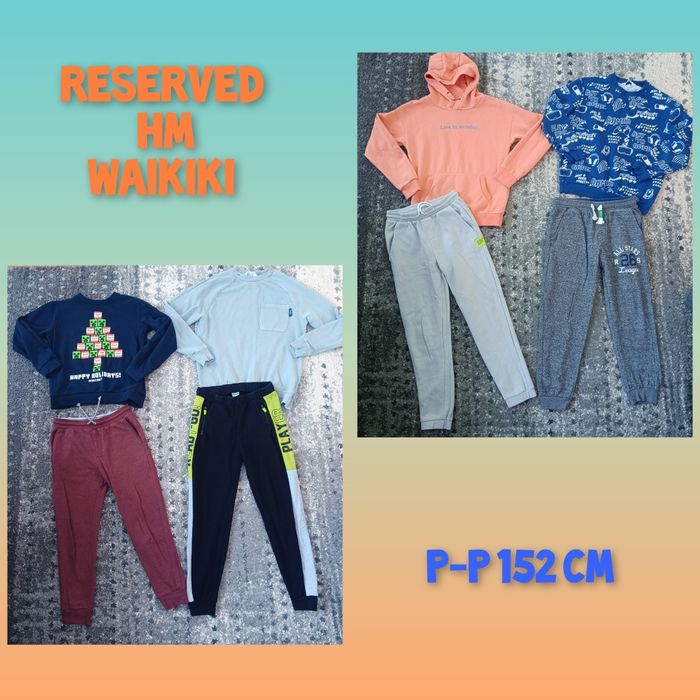 Reserved, HM, Waikiki суитчери и спортни долнища р-р 152 см.
