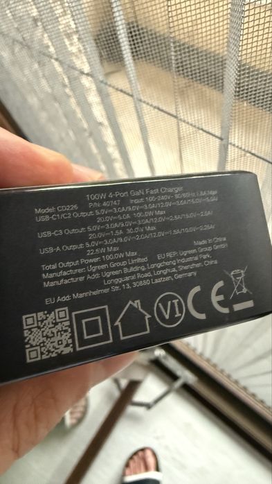 UGREEN Nexode 100W USB C GaN Charger-4 Port incarcator