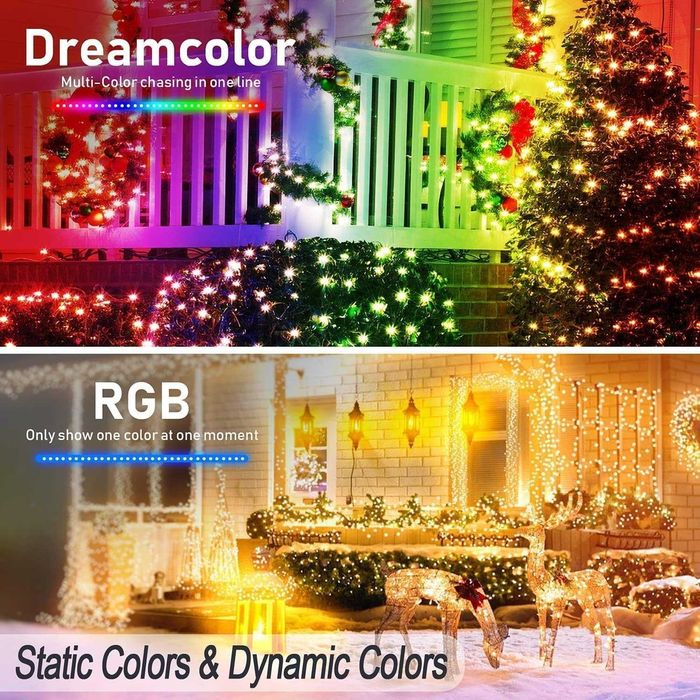 Instalatie rgb pentru craciun
