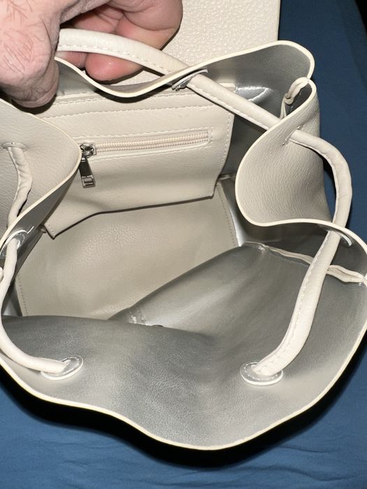 Rucsac Dama Piele Ecologica Bej