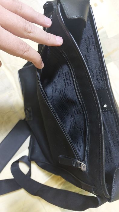 Мъжка кожена чанта Montblanc